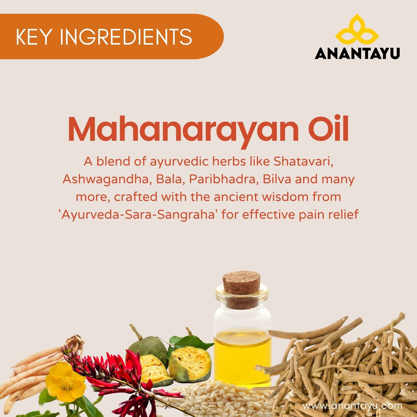 Mahanarayan Oil | Ayurvedic Massage Oil | For Joint and Muscular Pain