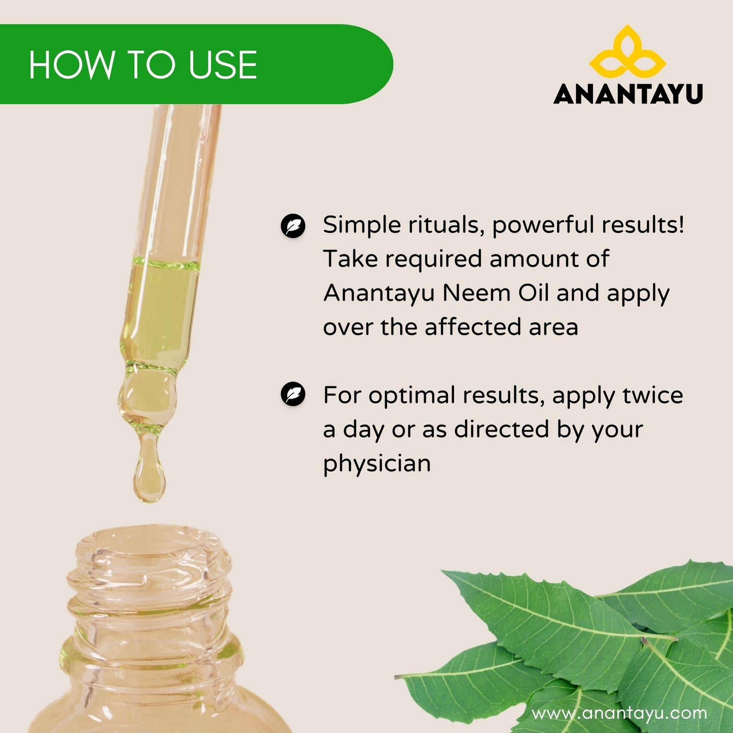 Neem Oil | Ayurvedic Skincare Oil