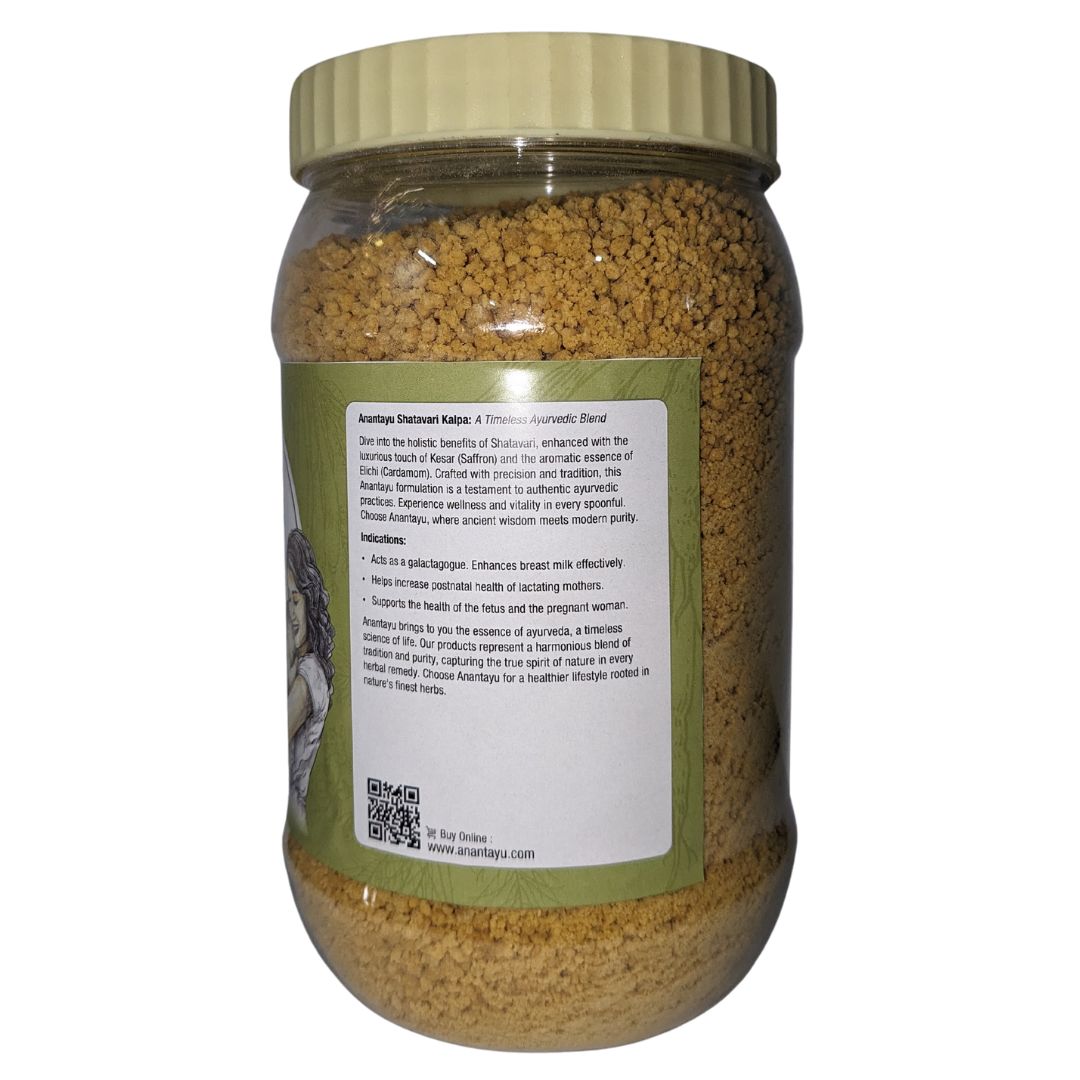 Shatavari Kalpa Granules (With Kesar & Elichi) | Ayurvedic Lactation Supplement