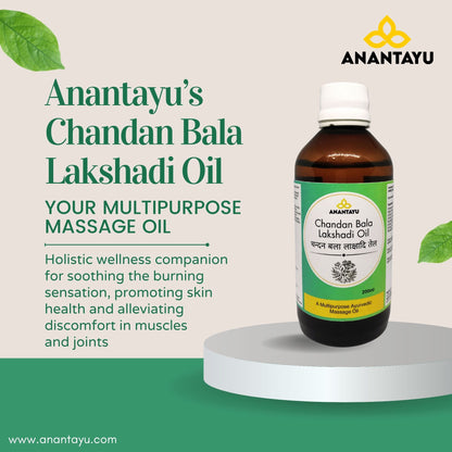 Chandan Bala Lakshadi Oil | Ayurvedic Massage Oil