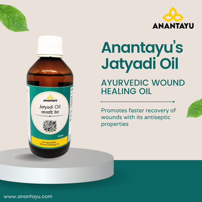 Jatyadi Oil | Ayurvedic Wound-Healing Oil | Bed Sores Oil