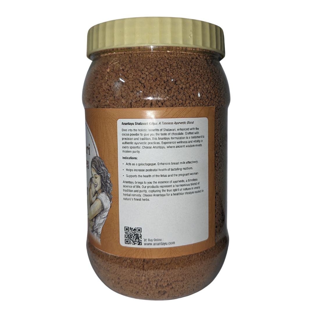 Shatavari Kalpa Granuals (With Cocoa Powder - Chocolate Flavour) | Ayurvedic Lactation Supplement